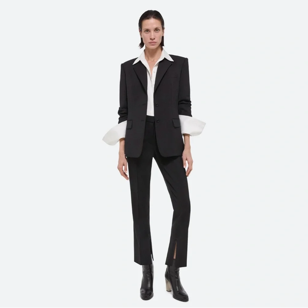 Helmut Lang Classic Blazer with Ruched Sleeves size 2 - Picture 1 of 7